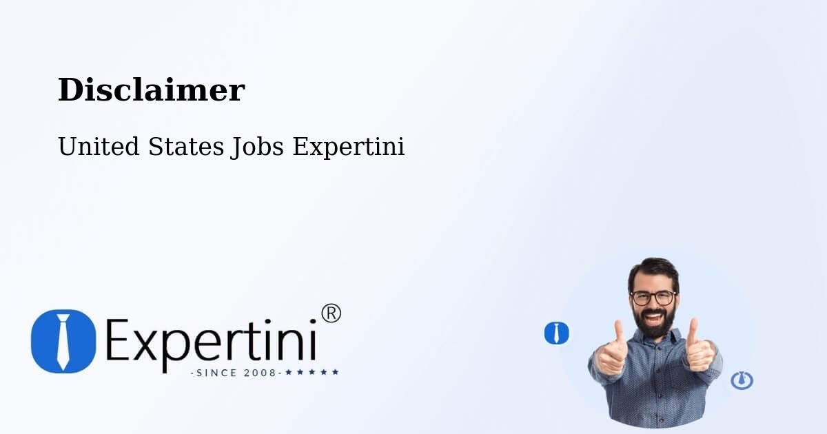Disclaimer – Buckley - United States Jobs Expertini